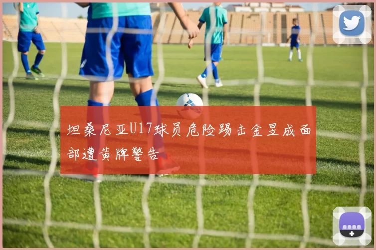 坦桑尼亚U17球员危险踢击金昱成面部遭黄牌警告