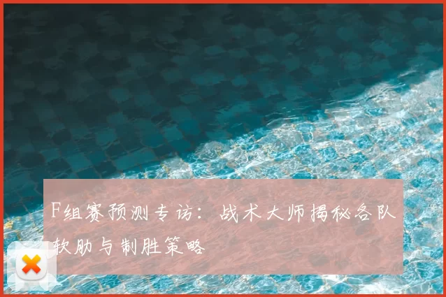 F组赛预测专访:战术大师揭秘各队软肋与制胜策略
