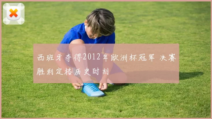 西班牙夺得2012年欧洲杯冠军 决赛胜利定格历史时刻