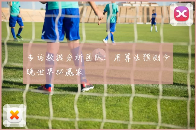专访数据分析团队：用算法预测今晚世界杯赢家