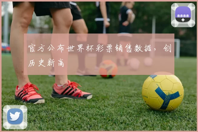 官方公布世界杯彩票销售数据，创历史新高