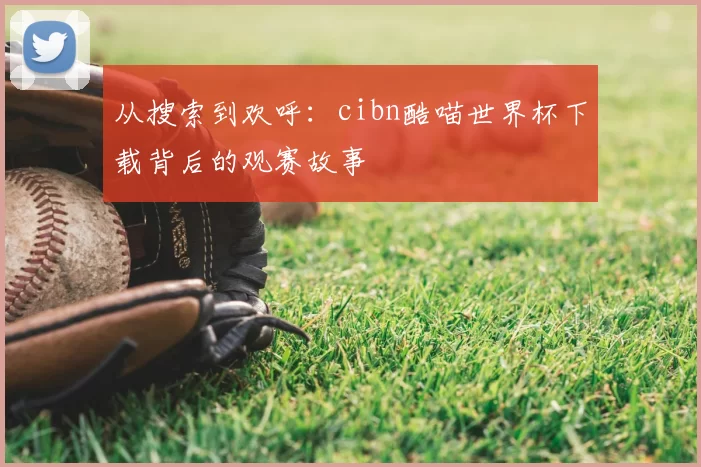 从搜索到欢呼:cibn酷喵世界杯下载背后的观赛故事